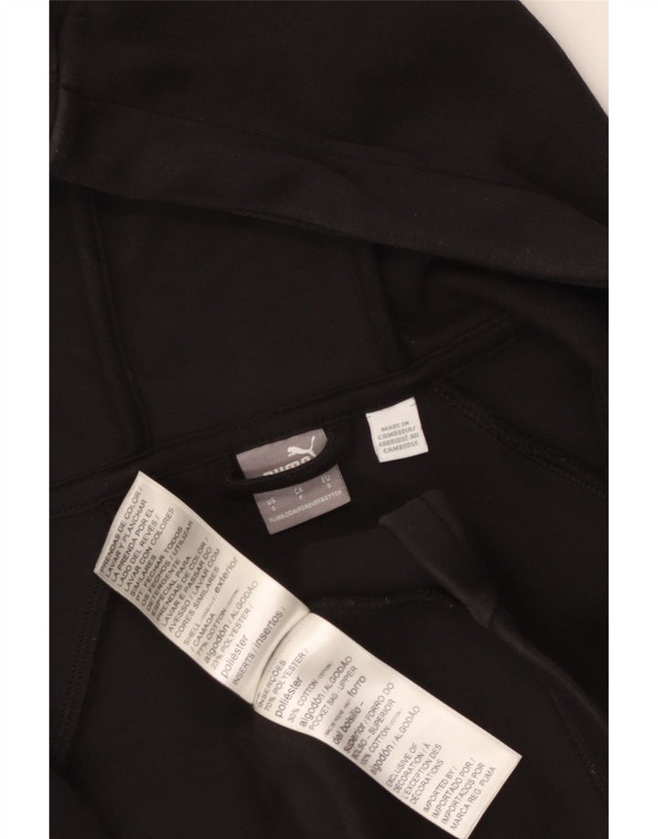 Γυναικείο πουλόβερ με κουκούλα με φερμουάρ PUMA UK 10 Small Black Polyester