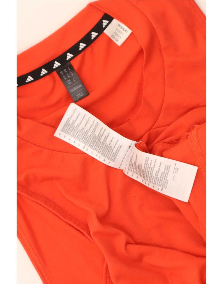 Adidas Ανδρικό γιλέκο Aeroready Top Medium Orange Polyester