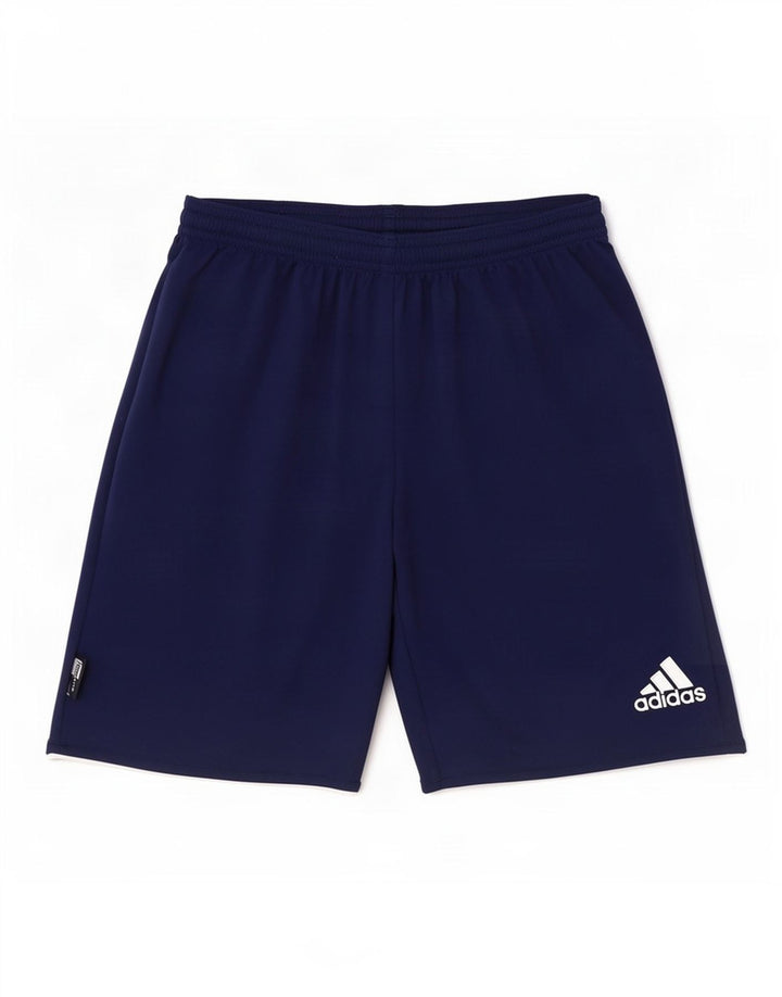 Ανδρικό αθλητικό σορτς Adidas Climalite Small Navy Blue Polyester