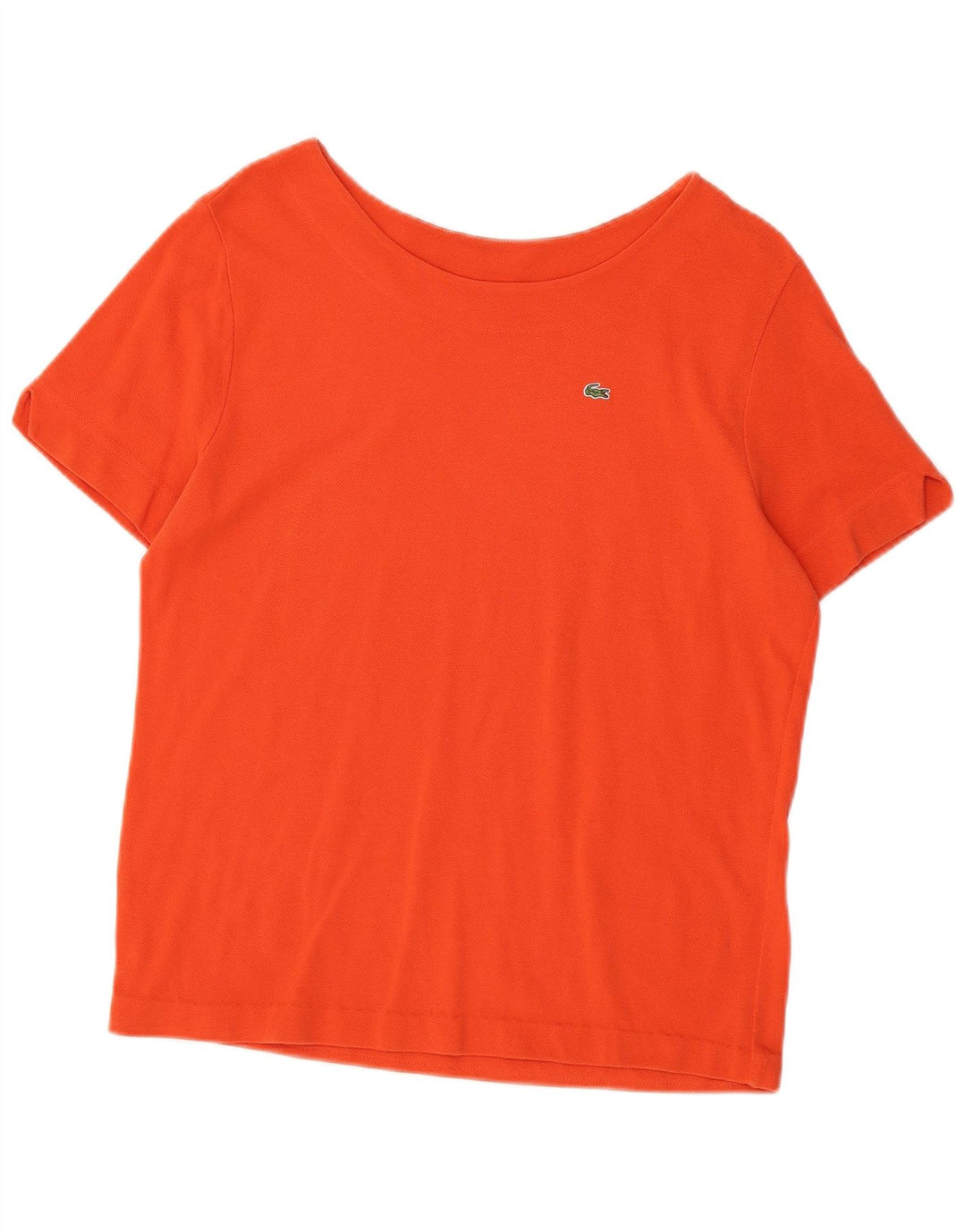 Γυναικείο T-Shirt LACOSTE Top Size 48 XL Πορτοκαλί
