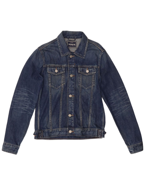 Jack & Jones Ανδρικό Τζιν Μπουφάν UK 38 Medium Navy Blue Cotton