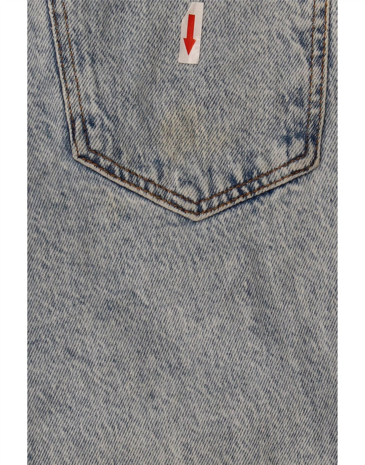 ZARA Γυναικείο τζιν κωνικό EU 38 Small W28 L28 Blue