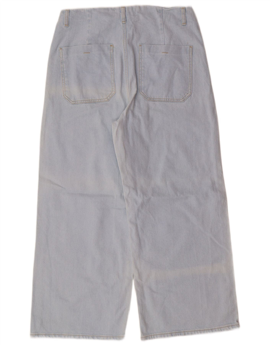 Zara γυναικείο ψηλόμεσο φαρδύ τζιν EU 42 Large W32 L26 Blue Classic