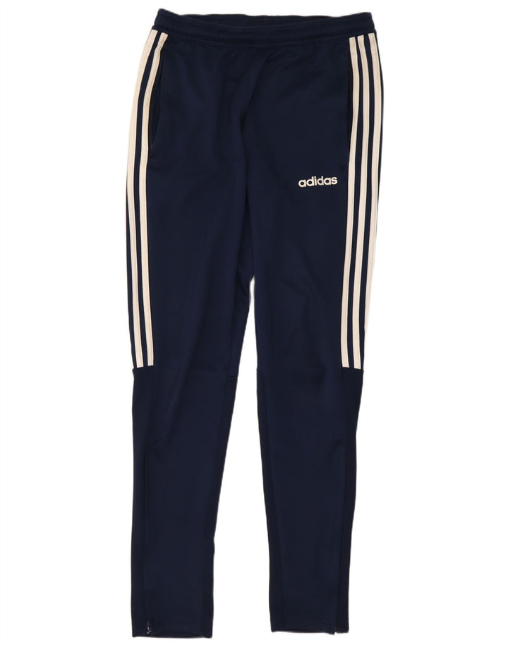 Ανδρική αθλητική φόρμα Adidas Climalite Μικρό Navy Blue Polyester