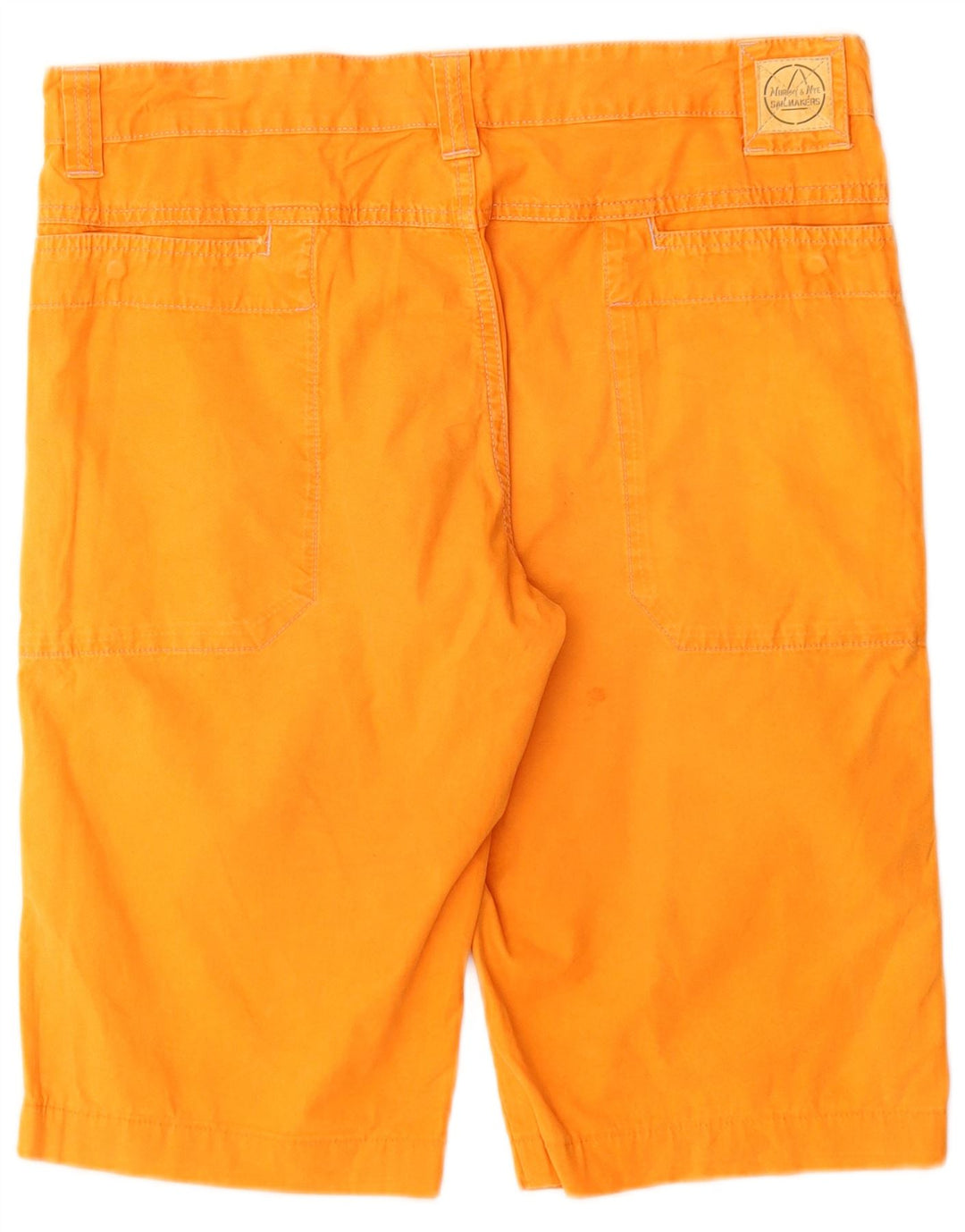 Murphy & Nye Mens Sailmakers Chino Shorts W33 Βαμβακερό μεσαίο πορτοκαλί