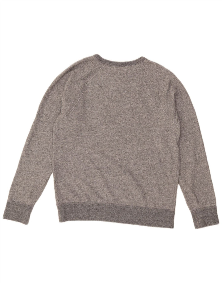 Ανδρικό φούτερ J. Crew Jumper από βαμβακερό μικρό γκρι φλιτζάνι