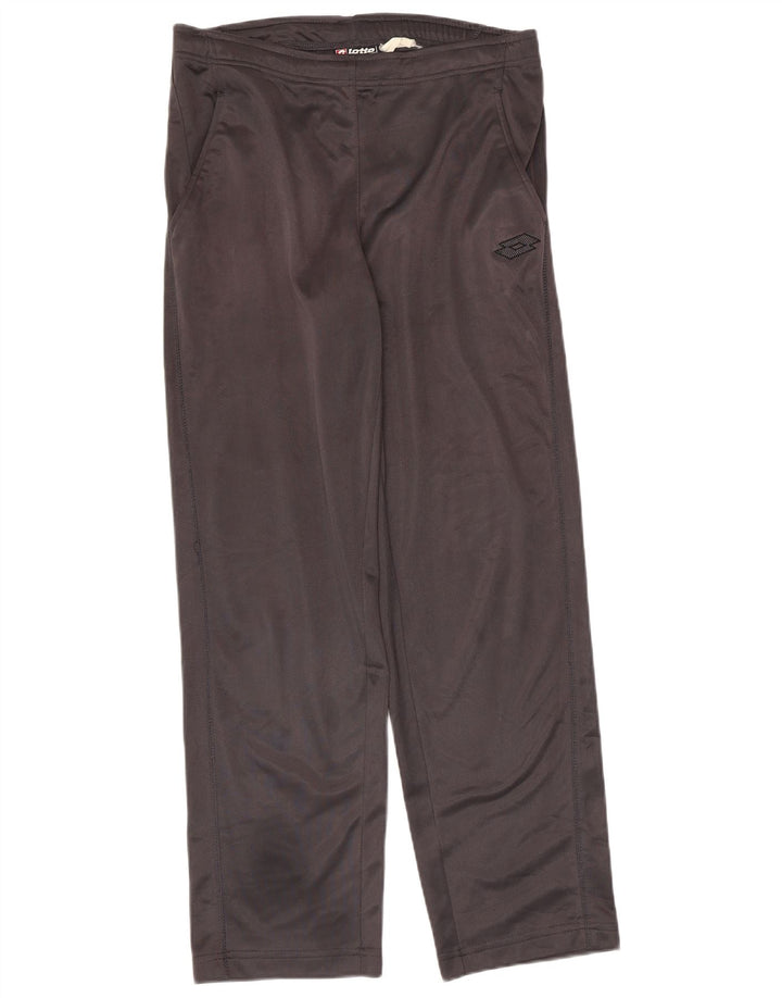 Ανδρική αθλητική φόρμα Lotto Παντελόνι Μεσαίο Μαύρο