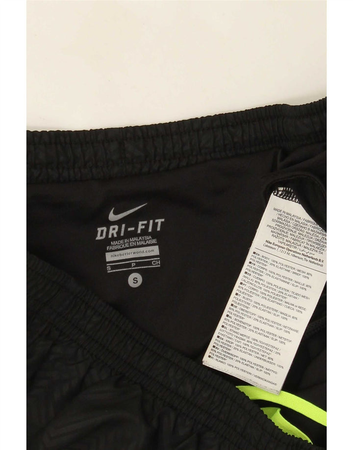 Γυναικείο αθλητικό σορτς Nike Dri Fit UK 10 Small Black Chevron Polyester