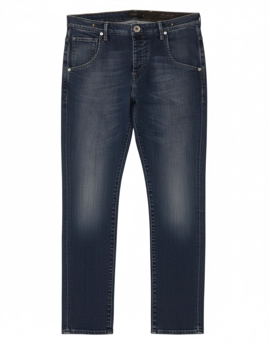 Gas Γυναικείο Slim Jeans W26 L30 Μπλε Βαμβακερό