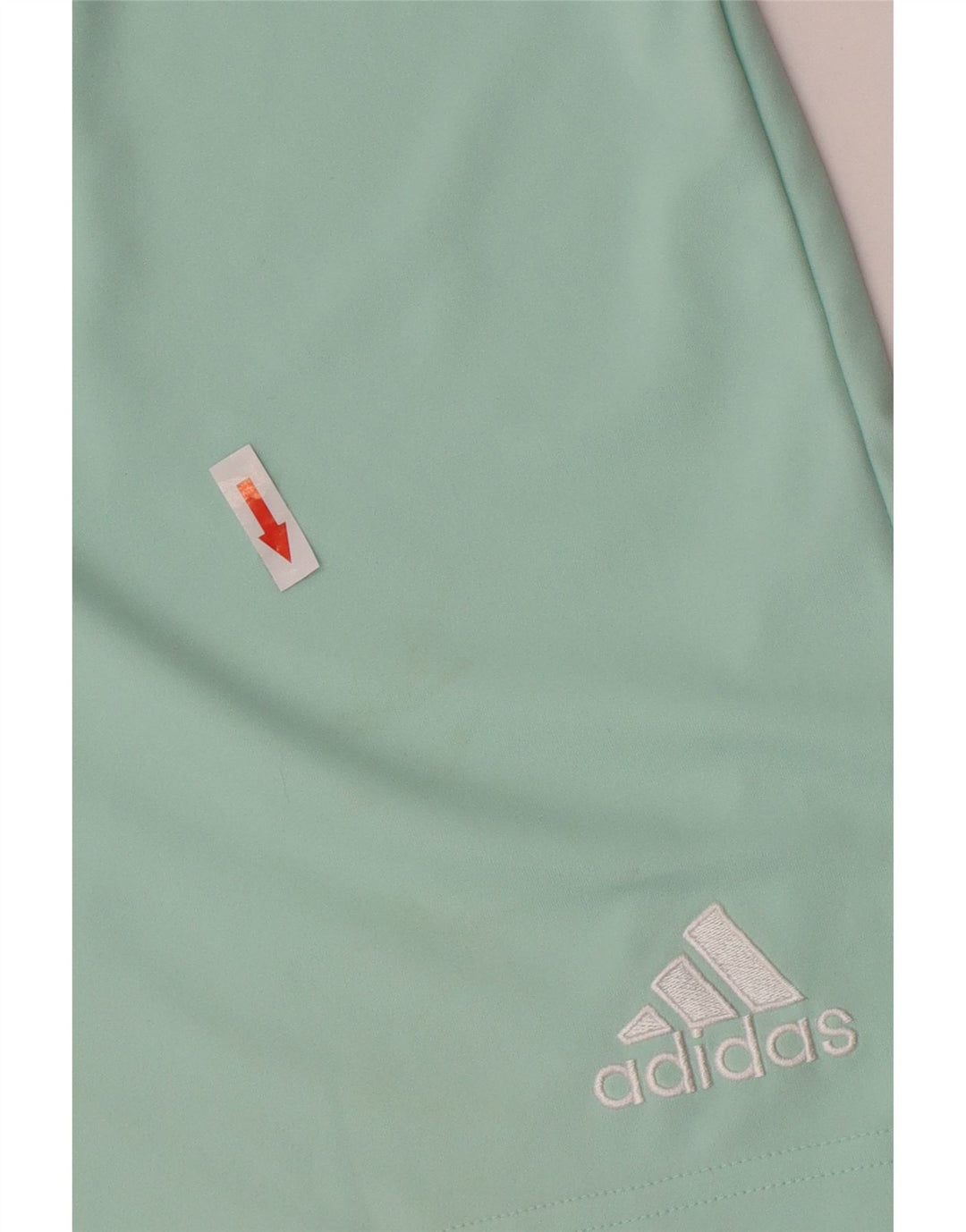 Ανδρικό αθλητικό σορτς Adidas από μεσαίο πράσινο πολυεστέρα