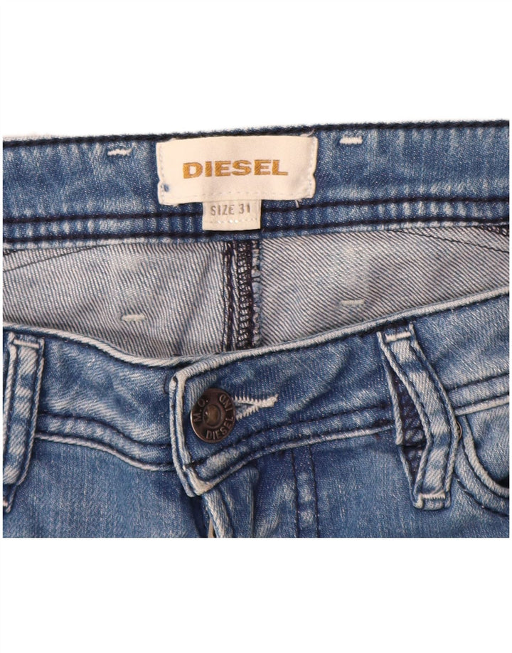 Ανδρικό τζιν σορτς Diesel Distressed W31 Μεσαίο μπλε βαμβακερό