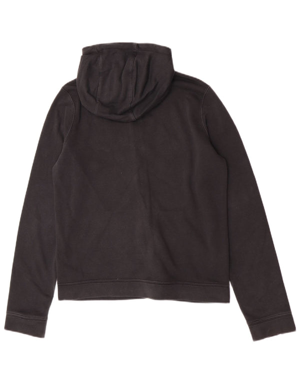 Πουλόβερ Nike Boys με φερμουάρ κουκούλα 13-14 ετών XL Μαύρο βαμβακερό χρώμα