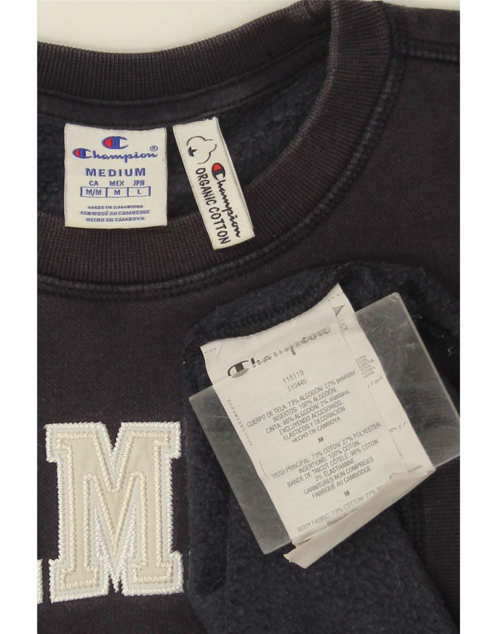Ανδρικό γραφικό φούτερ Champion Jumper Medium Navy Blue Cotton