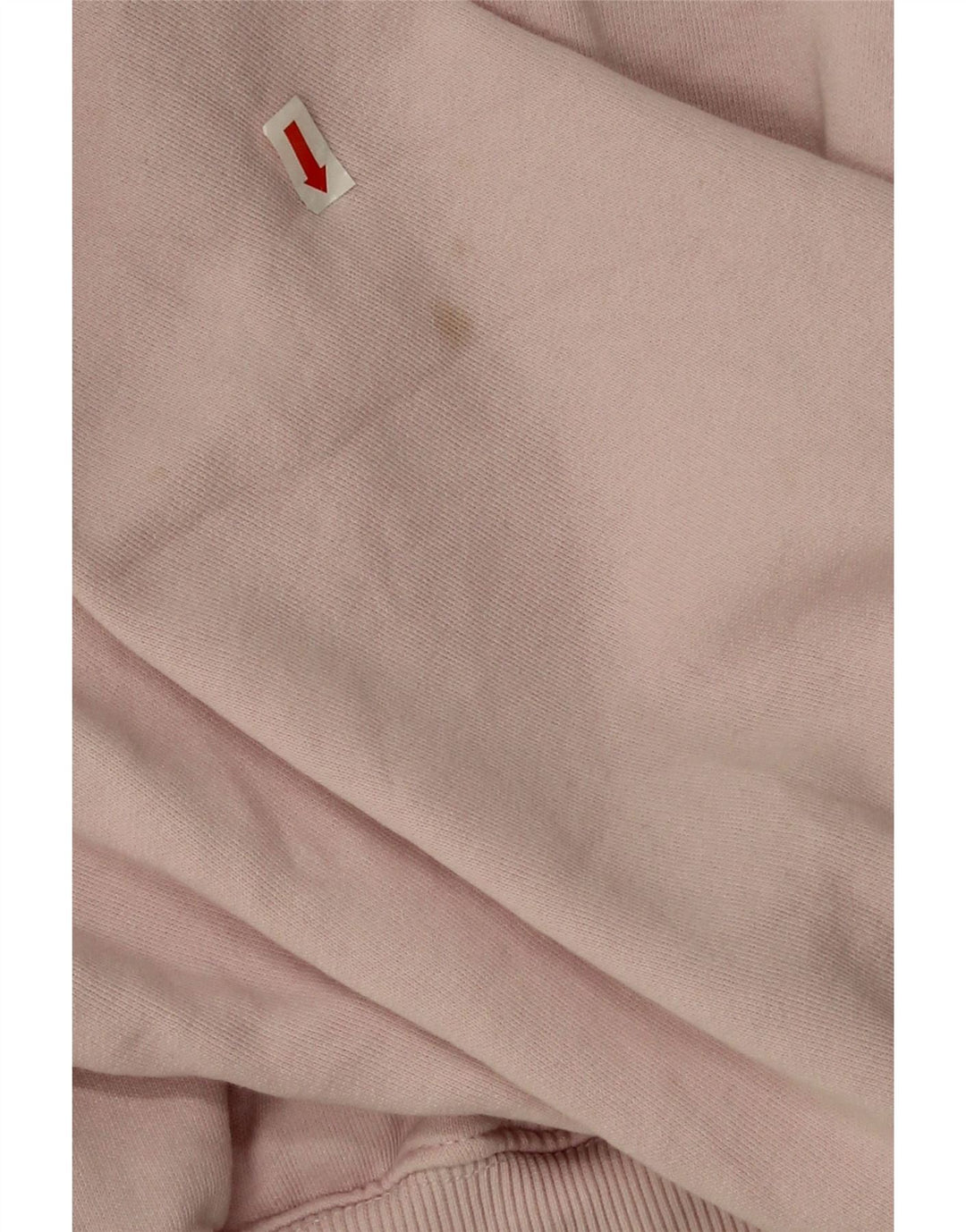 Zara Γυναικεία φούτερ Crop Oversized Jumper UK 14 Medium Pink Cotton