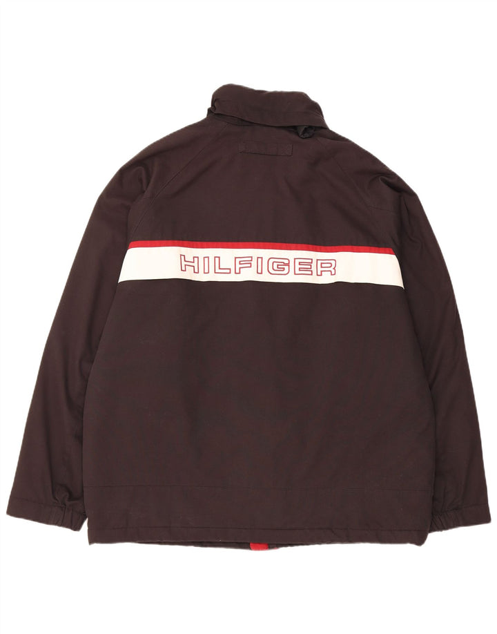 Ανδρικό μπουφάν Tommy Hilfiger Graphic Windbreaker UK 40 Large Black