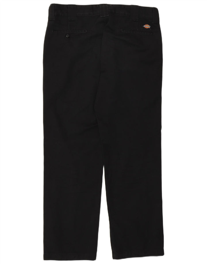 Dickies Ανδρικό ίσιο παντελόνι Chino W34 L32 Μαύρο πολυεστέρα