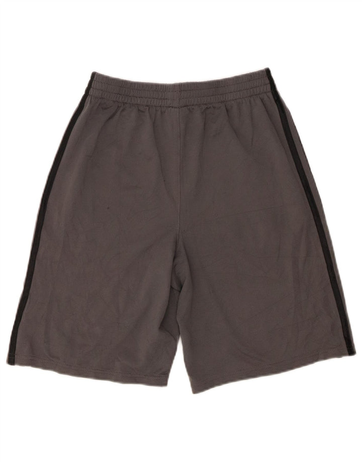 Adidas Boys Sport σορτς 14-15 ετών μεγάλο γκρι πολυεστέρα