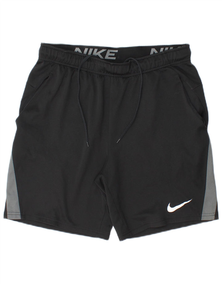 Ανδρικά σορτς Nike Dri Fit Sport σορτς μεσαίου μαύρου χρώματος πολυεστέρα