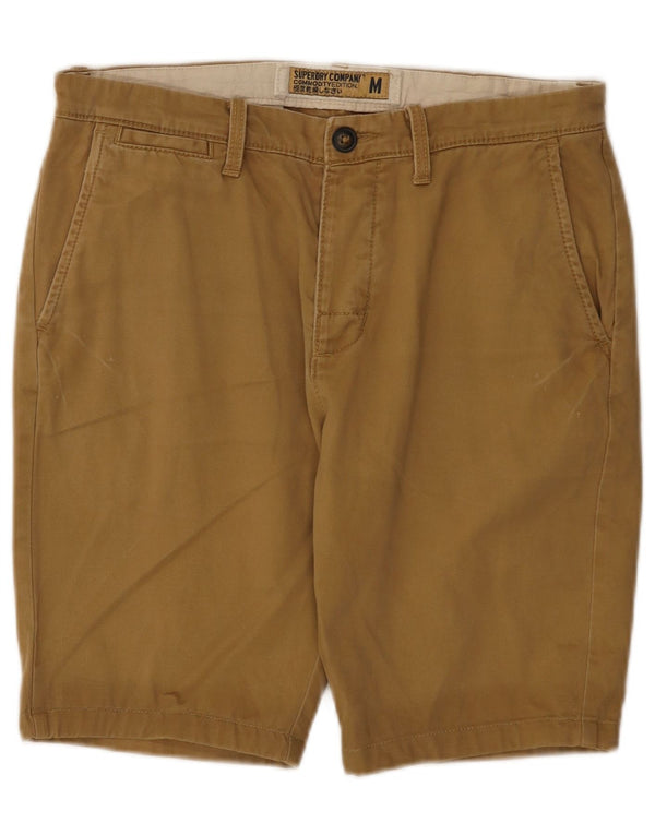 Ανδρικό σορτς Chino Superdry Medium W32 Μπεζ βαμβακερό