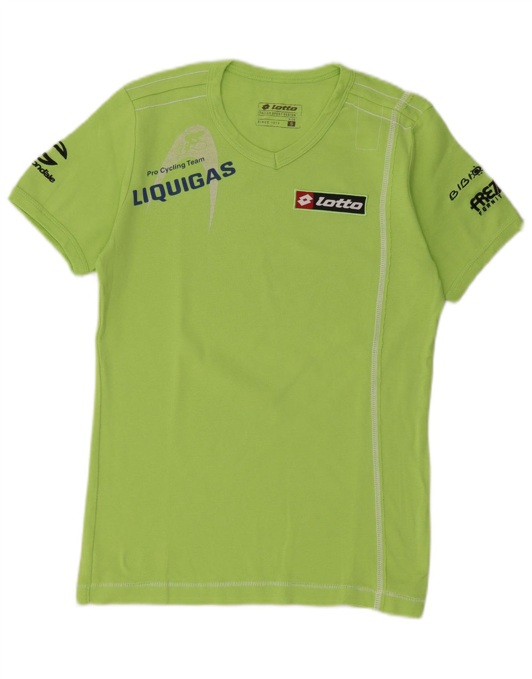 Γυναικείο γραφικό μπλουζάκι Lotto Top UK 10 Small Green