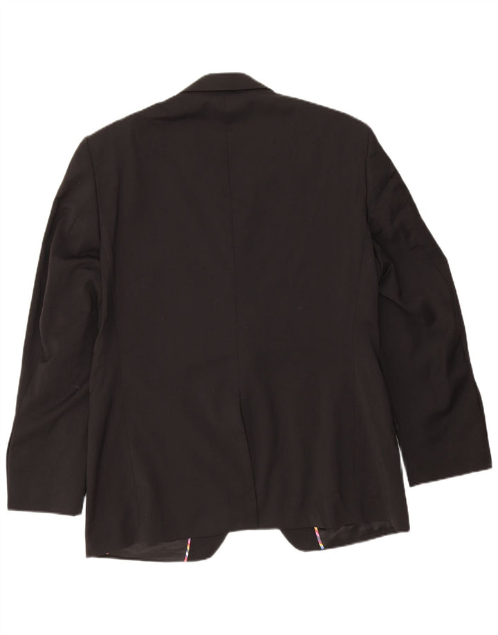 Marks & Spencer Ανδρικό μπουφάν σακάκι 2 κουμπιών Autograph UK 38 Medium Black