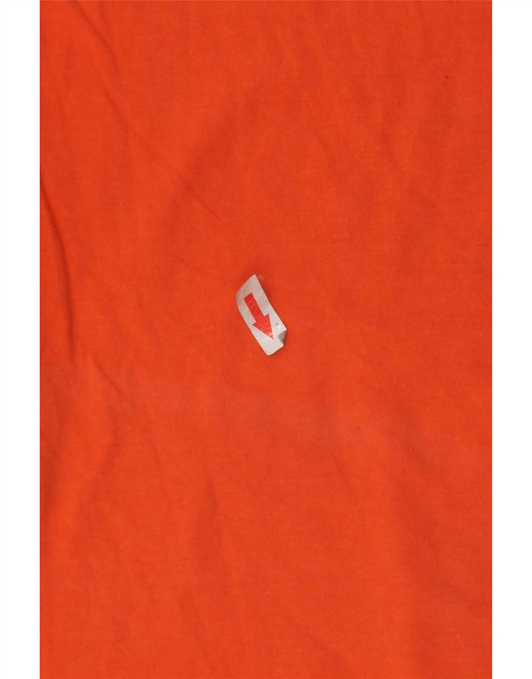 Ανδρικό γραφικό T-Shirt Fila Top Βαμβακερό μεσαίο πορτοκαλί ριγέ