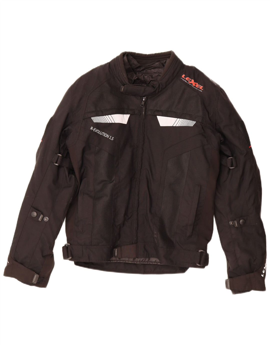 LEXEL Ανδρικό γραφικό μπουφάν UK 40 Large Black