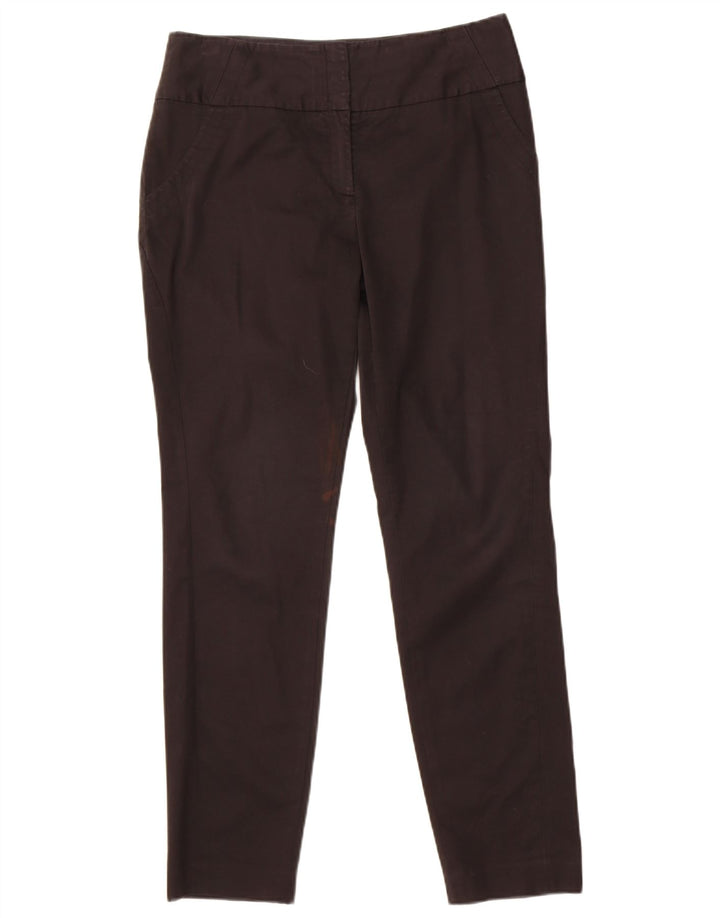 Ted Baker Γυναικείο Slim Παντελόνι Chino Μέγεθος 3 Medium W30 L29 Μαύρο βαμβακερό
