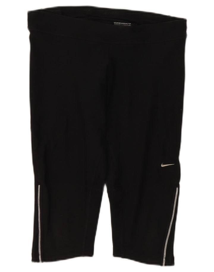 Γυναικεία κολάν Nike Dri Fit Capri UK 14 Μεσαίο μαύρο πολυεστέρα