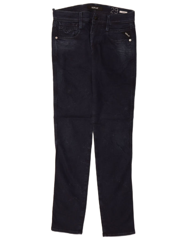 Replay Γυναικείο Anbass Slim Jeans W29 L33 Navy Blue