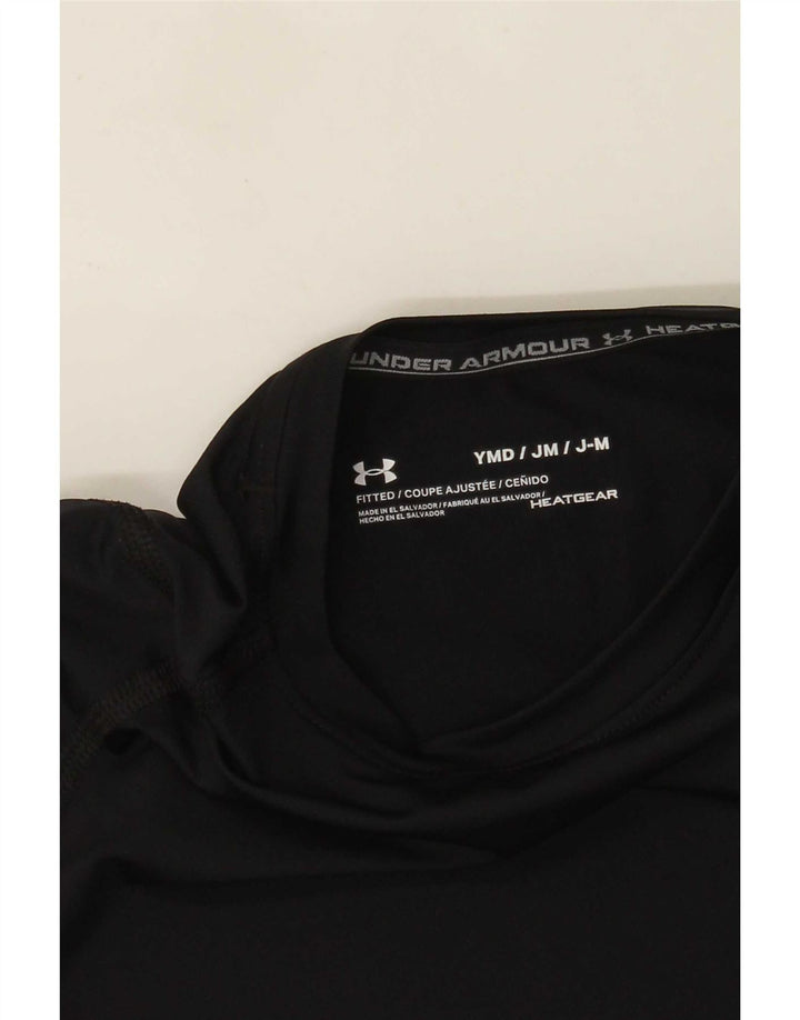 Under Armour Boys Heat Gear Top Μακρύ μανίκι 9-10 ετών Μεσαίο Μαύρο