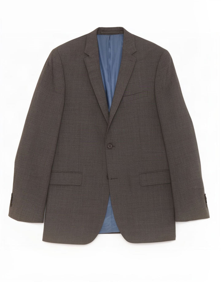 Marks & Spencer Ανδρικό μπουφάν blazer UK 40 μεσαίου γκρι μαλλί