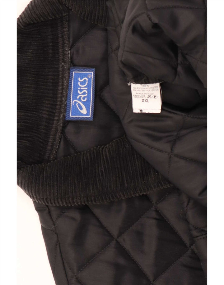Ανδρικό καπιτονέ πανωφόρι Asics UK 44 2XL Μαύρο Πολυεστέρας