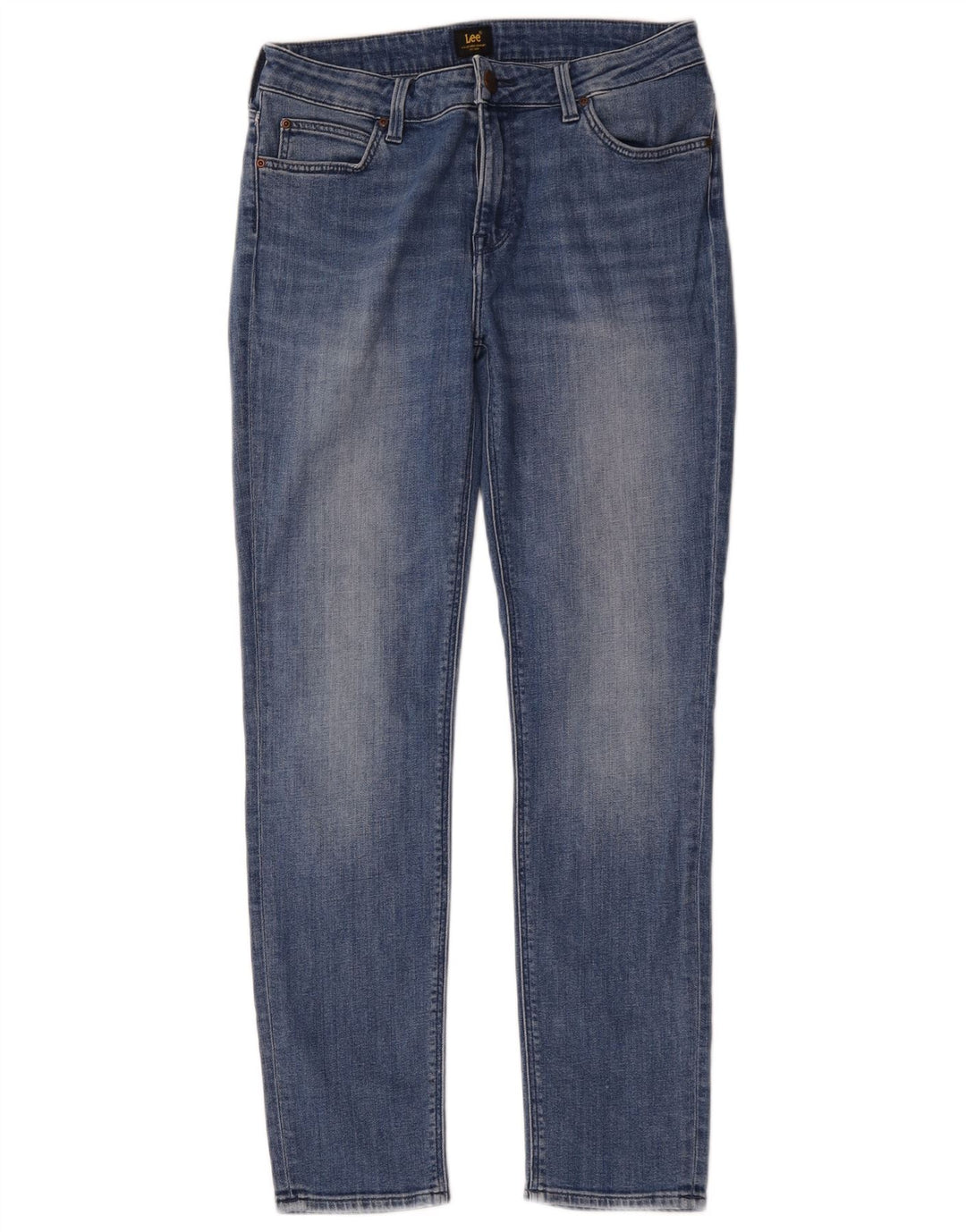 Lee Womens Elly Slim Jeans W30 L28 Blue Cotton