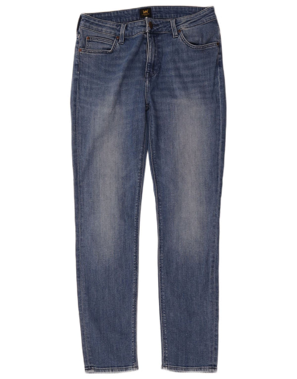 Lee Womens Elly Slim Jeans W30 L28 Blue Cotton