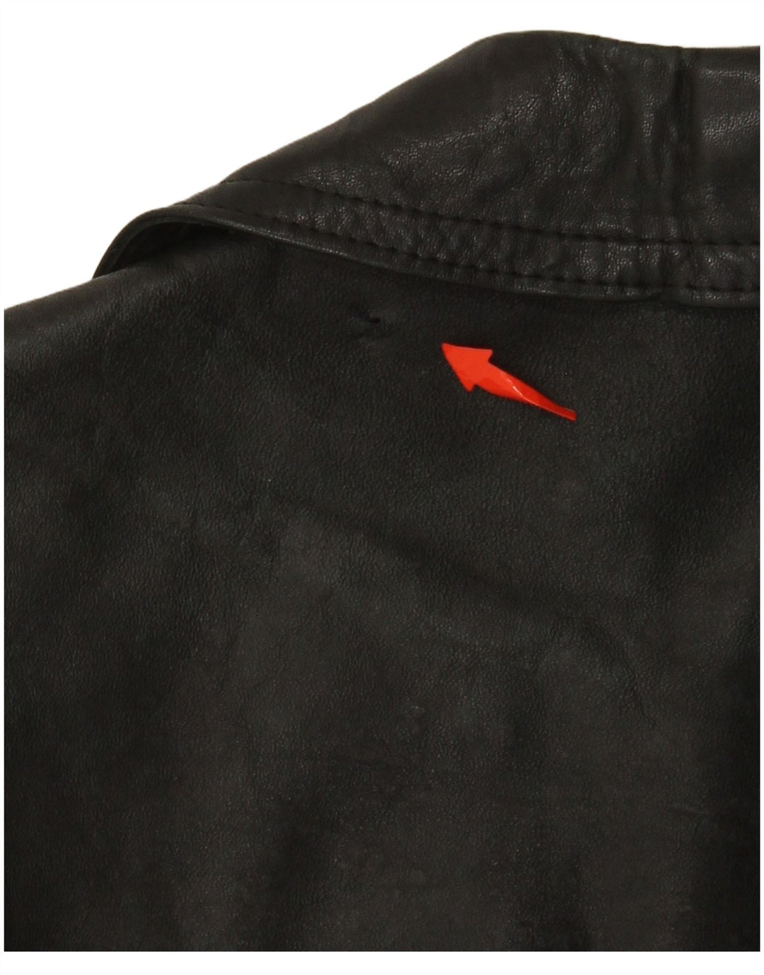 VINTAGE Ανδρικό Δερμάτινο Μπουφάν UK 38 Μεσαίο Μαύρο