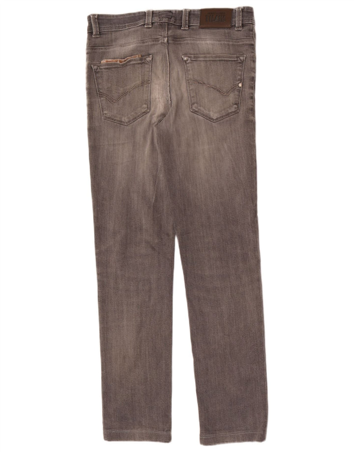 ALVIERO MARTINI Ανδρικό Slim Jeans W33 L31 Γκρι βαμβακερό