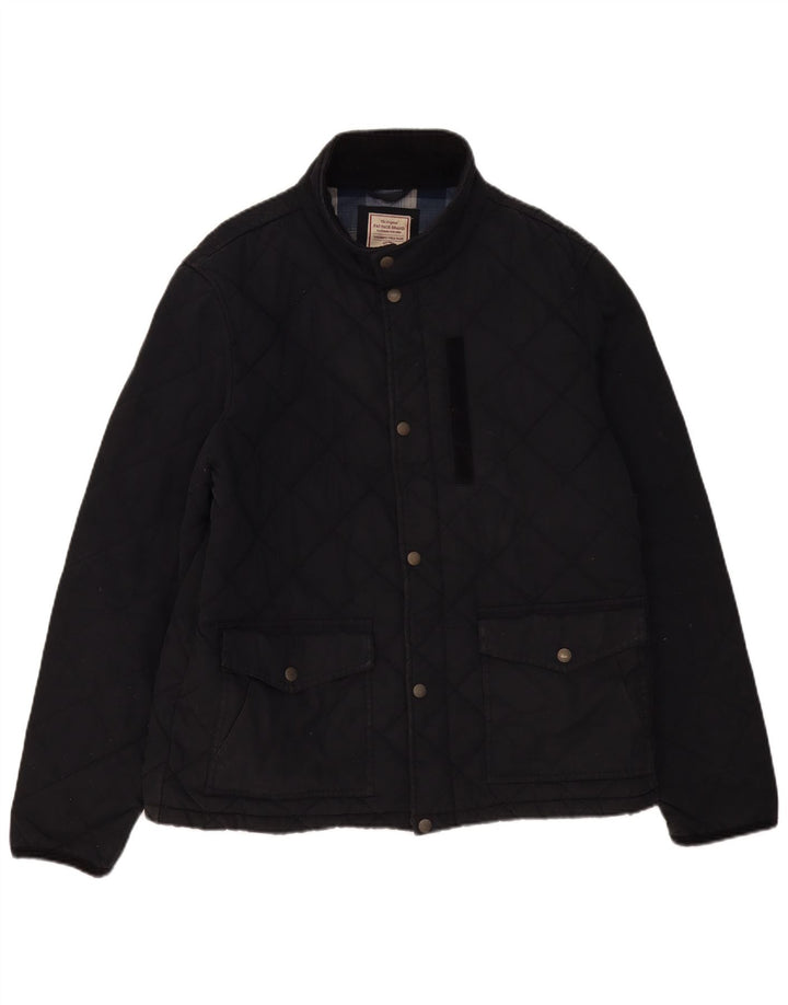 Fat Face Ανδρικό Καπιτονέ Μπουφάν UK 42 XL Navy Blue Cotton