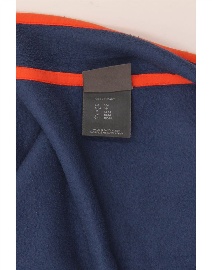 Jack Wolfskin Boys Liner Fleece Jacket 13-14 ετών Navy Blue Polyester