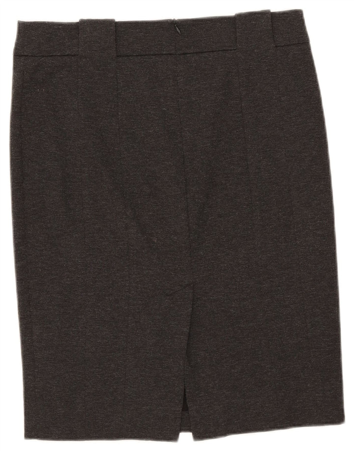 Zara Γυναικεία Pencil Φούστα Μεγάλη W30 Γκρι Flecked