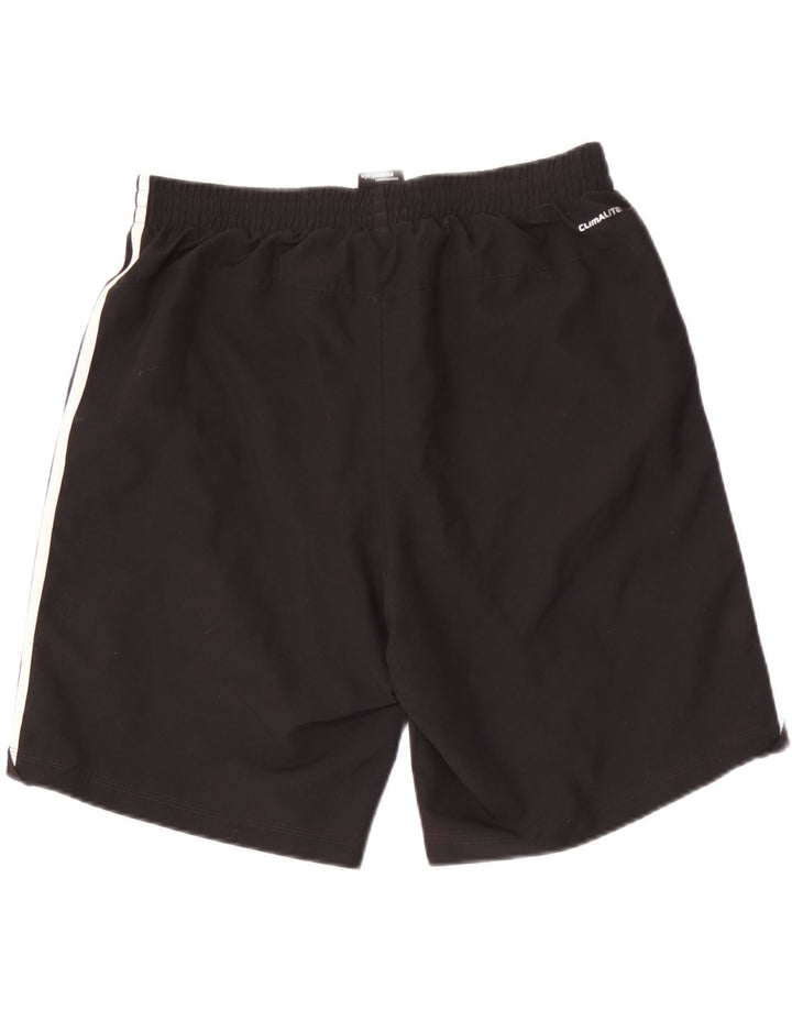 Ανδρικό σορτς Adidas Climalite Sport μεγάλο μαύρο πολυεστέρα