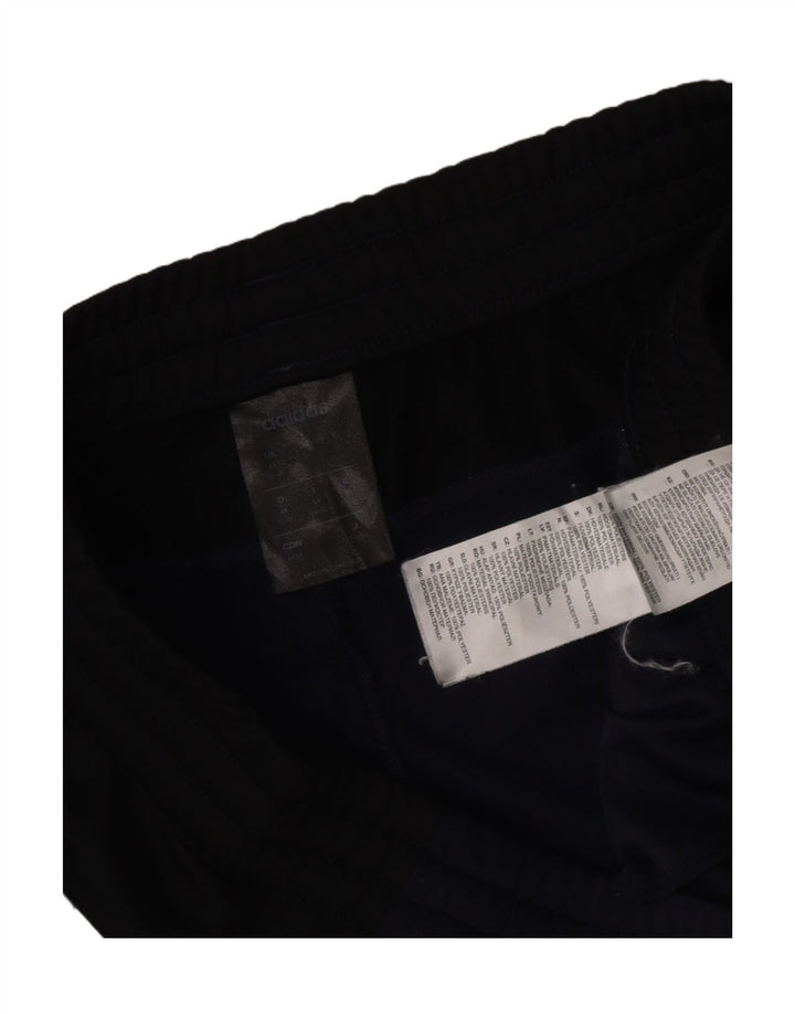 Γυναικείο κολάν Adidas UK 14 Medium Navy Blue Colorblock Πολυεστέρας
