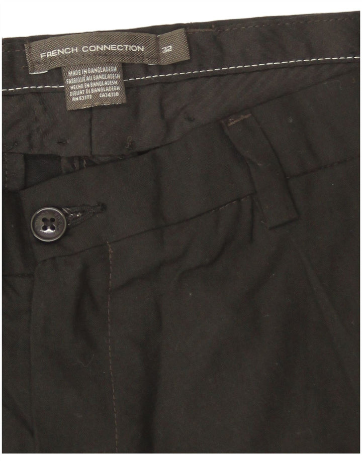 Γαλλικό Connection Ανδρικό Slim Suit Παντελόνι W32 L31 Μαύρο Πολυεστέρα
