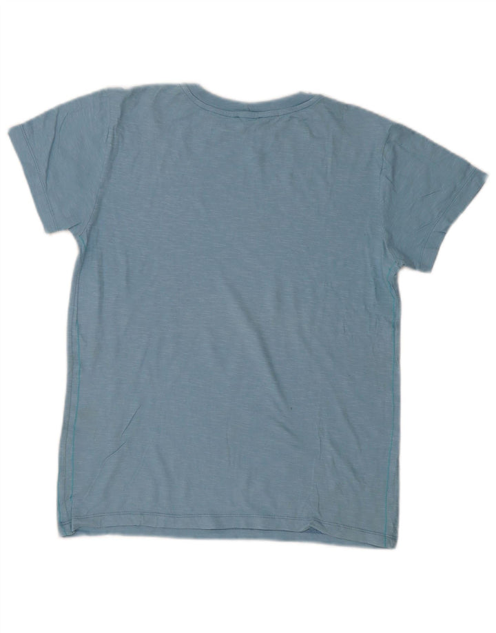 Γυναικείο γραφικό μπλουζάκι Benetton Top UK 14 Medium Blue
