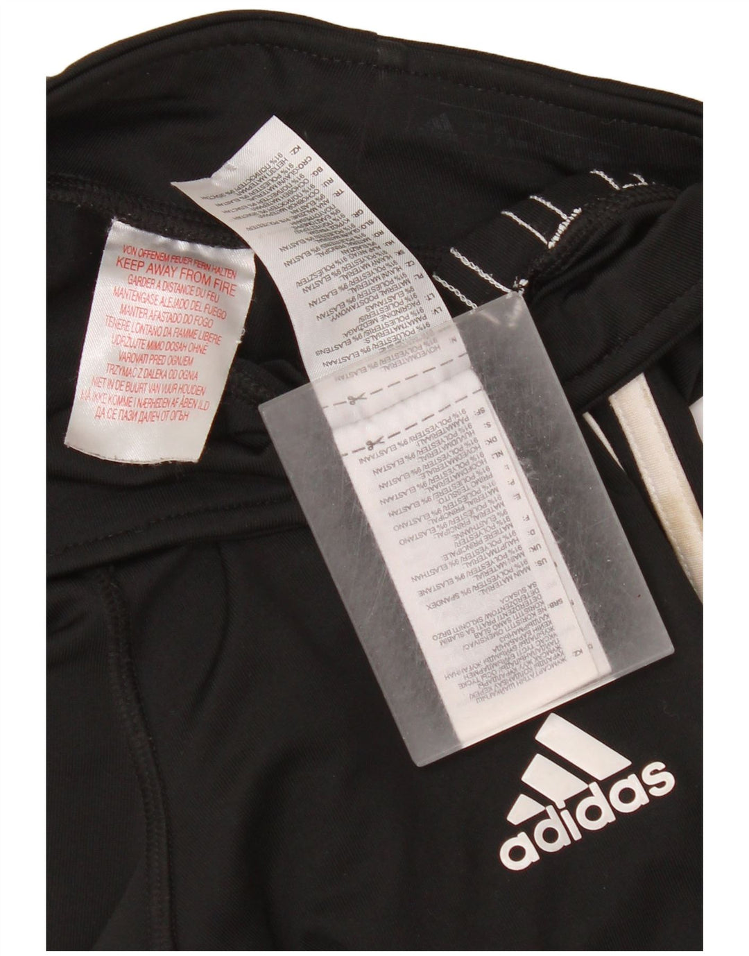 Κοριτσίστικα κολάν Adidas 9-10 ετών μαύρο πολυεστέρα
