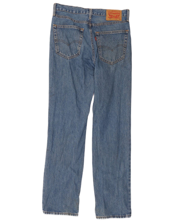 Levi's Mens 516 Straight Jeans W31 L32 Μπλε βαμβακερό