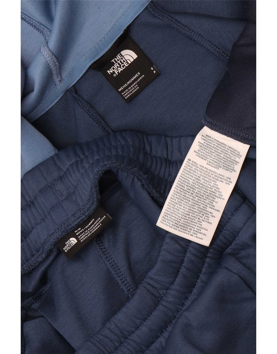Η ανδρική φόρμα North Face Small Navy Blue Colourblock Polyester