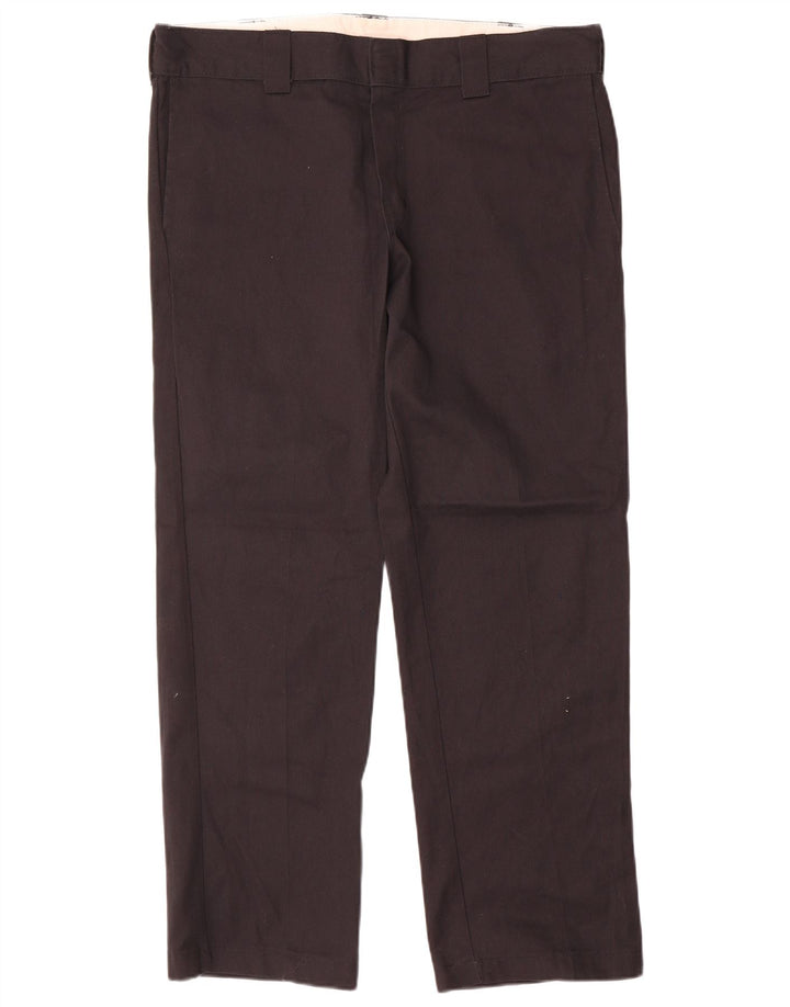 Dickies Ανδρικό ίσιο παντελόνι Chino W36 L30 Μαύρο πολυεστέρα
