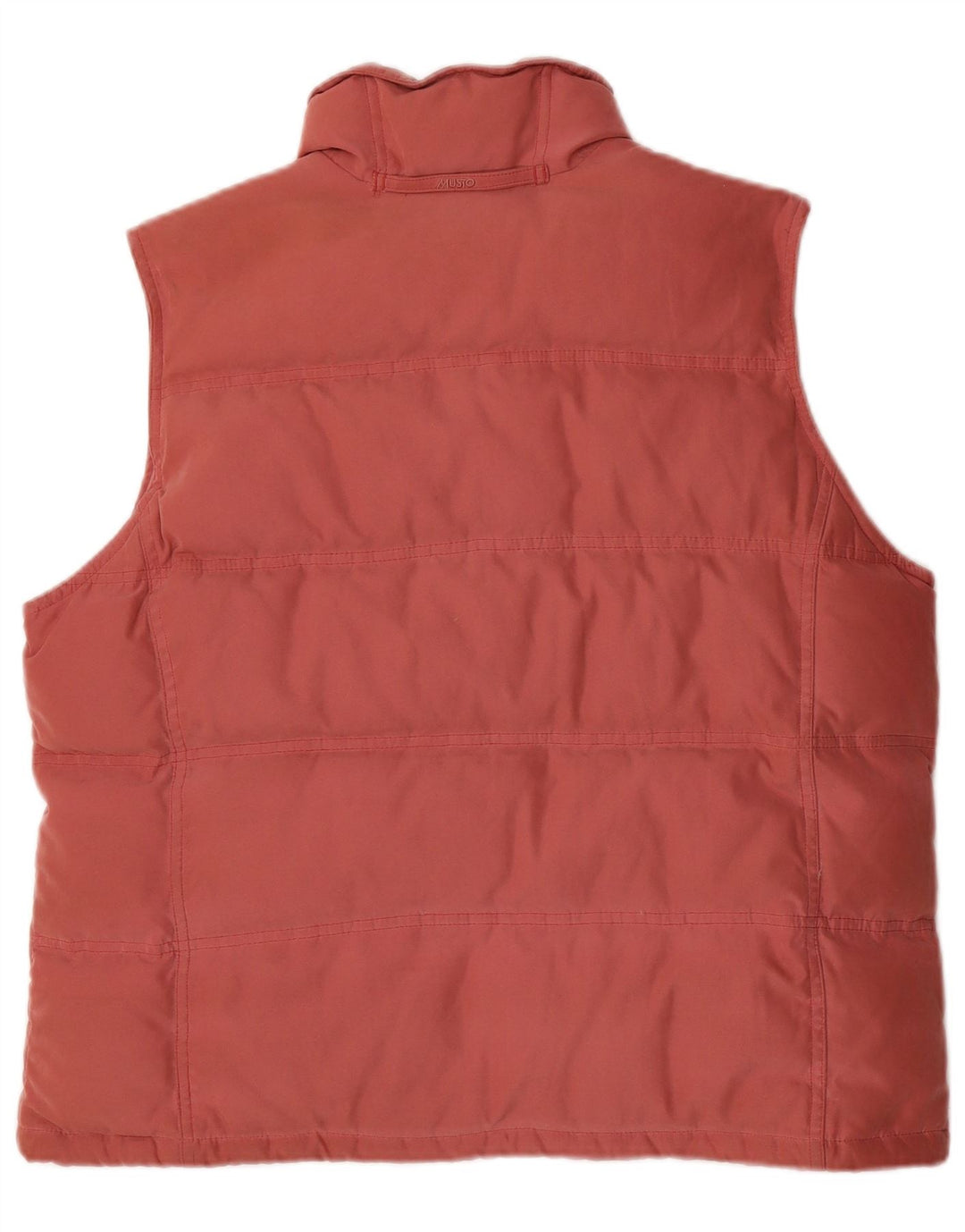 Musto γυναικείο padded Gilet UK 16 Large Pink Polyester