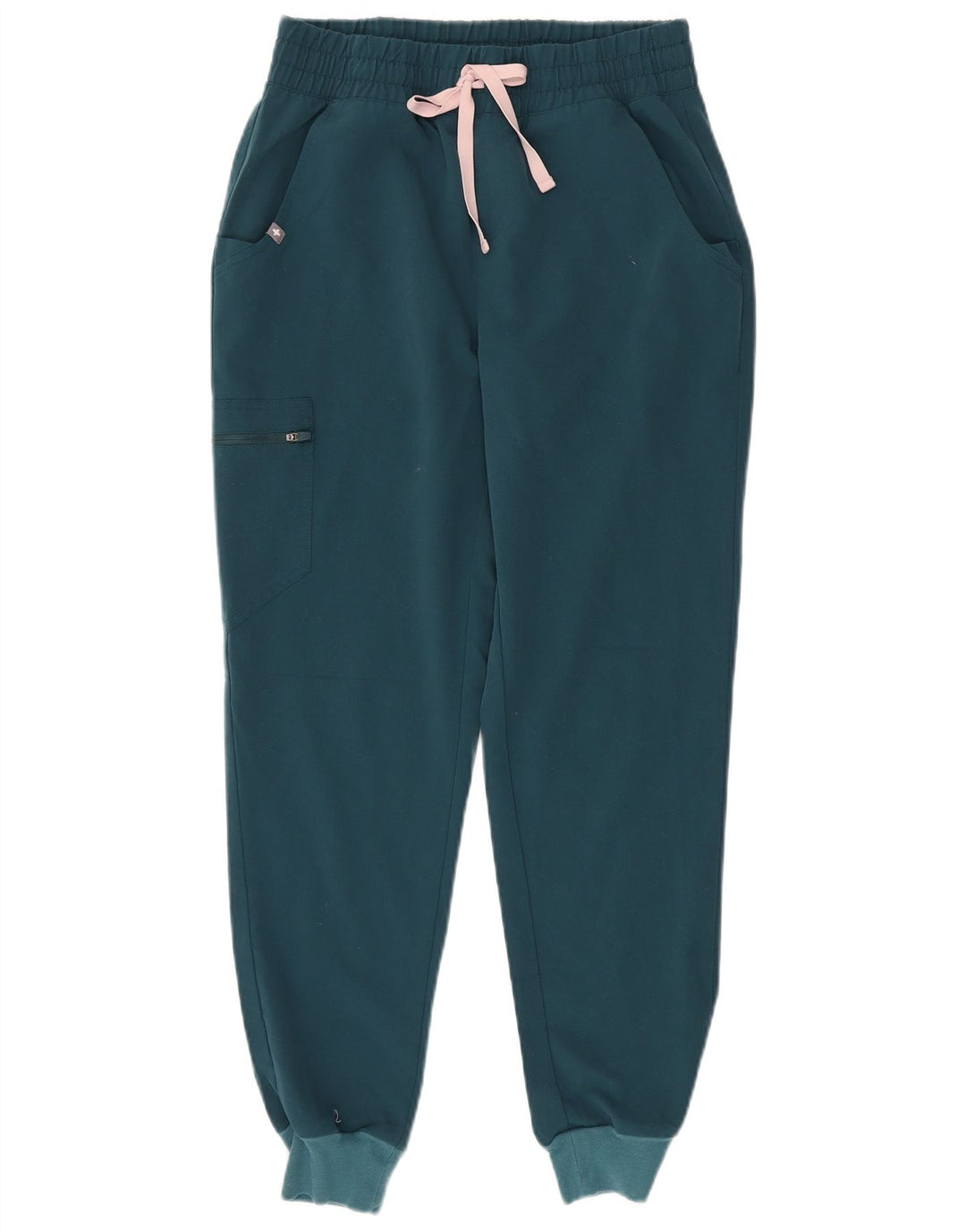 FIGS Γυναικεία φόρμα Cargo Παντελόνια Joggers UK 10 Small Green Polyester